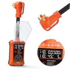 50 Amp RV Surge Protector 16,000J with Smart LED Display Real-Time