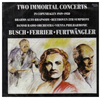 VARIOUS Two Immortal Concerts-copenhagen 1949-50 (CD) Album