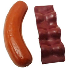 Play Food Vintage Fun Cookin' Breakfast Sausage Bacon