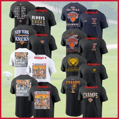  HOT - New York Knick 2026 Basketball Finals Champions Both Sides Tee Fan Gift