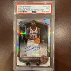 Zuby Ejiofor - 2025 Bowman Chrome University- 1st Bowman Refractor Auto - PSA 9