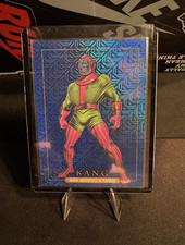 SkyBox Marvel Masterpieces '92 Platinum 2024 Kang #44 Blue Traxx Parallel