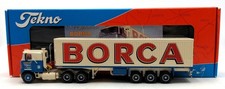 Tekno 72225 1:50 Mack F700 (6x4) Tractor Unit 3-axle Classic Box Trailer Borca