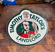 Timothy Taylor Landlord Metal enamelled Beer Pump  Clip