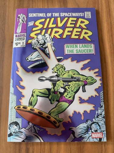 Silver Surfer #2 Facsimile | 2026 | FOIL Variant | Badoon | S. Lee - J Buscema