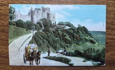 Constable's Tower, Dover Castle 1904 Postkarte zum Imperial Hotel, Folkestone