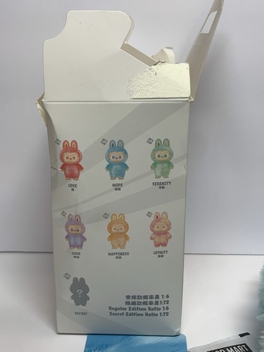 Muñeca Azul POP MART LABUBU The Monsters Big Into Energy HOPE ~ Nueva, Caja Abierta - Imagen 14 de 17