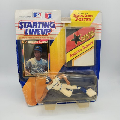 #ad 1992 ROOKIE STARTING LINEUP SLU MLB ROBERTO ALOMAR TORONTO NEW $19.99