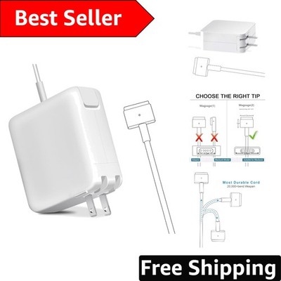 AC 85W Magnetic Charger for MacBook Pro 2012-2015 Models, LED Indicator Included