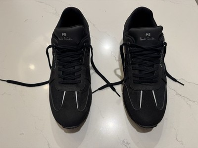 Paul Smith Brandon Black Mesh Sneakers Trainers Casual Shoes UK 9 EU 43 US 10