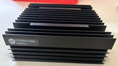 ICERIVER KS0 Pro Kaspa KAS 200Gh/s kHeavyHash Kaspa ASIC Miner with Power Supply