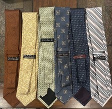 Lot Of 6 Jos A Bank Ties Multicolor Multi Pattern Silk Neckties