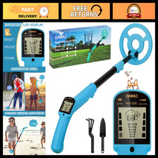 Adjustable Metal Detector 27.5 -37.8 for Kids, LCD Display, Lightweight 6 Coil