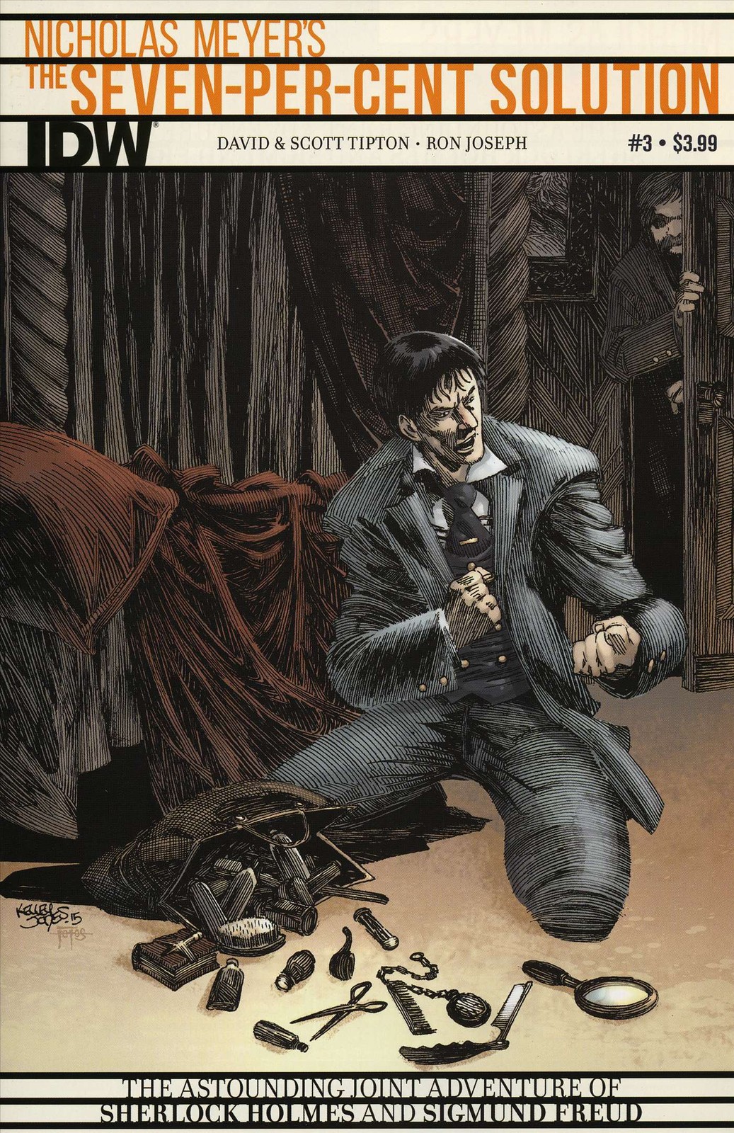 SevenPerCent Solution, The 3 VF/NM; IDW Sherlock Holmes Sigmund