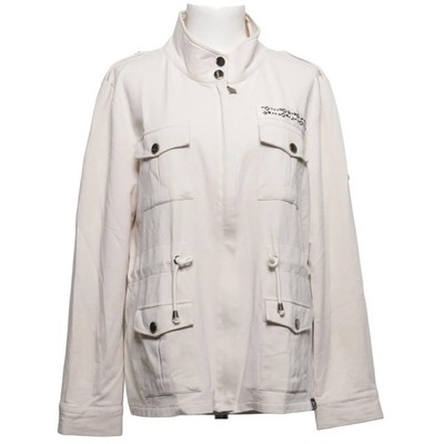 Zoso, Jacke, Damen, Größe: 2XL, Beige, Baumwolle/Elasthan, Einfarbig #ZwL