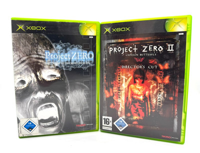 Project Zero 1 & Project Zero 2 Crimson Butterfly Director's Cut XBOX Classic
