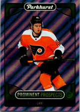 Cam York Rookie #PP13 2021-22 Parkhurst Prominent Prospects Philadelphia Flyers