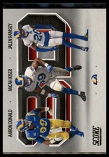 2021 Score #3D8 Aaron Donald / Jalen Ramsey / Micah Kiser 3D