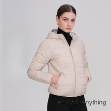 Winter New Down Jacket Women Hooded Short Style 90 White Duck Down Down Jacket