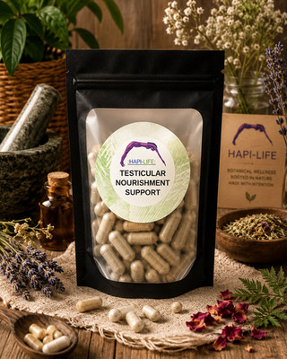 Testicular Nourishment Support - Alkaline Plant-Based Botanical Wellness Compoun