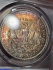 1904-O PCGS MS64 Morgan Silver Dollar Crazy Toner!  Color Explosion
