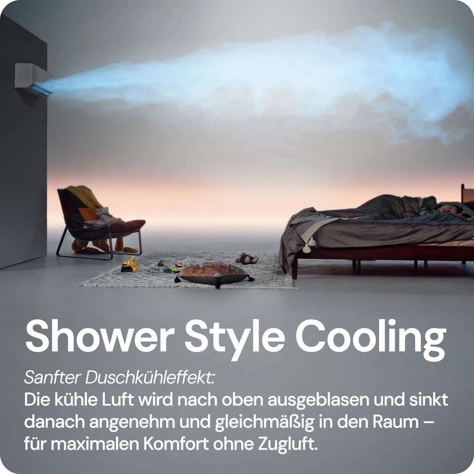 TCL BreezIN Split Klimaanlage 24000 BTU 7,0 kW WLAN R32 5m Leitung - Bild 3 von 4