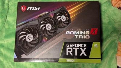 MSI GAMING X TRIO NVIDIA GEFORCE RTX 3080 10GB NON LHR