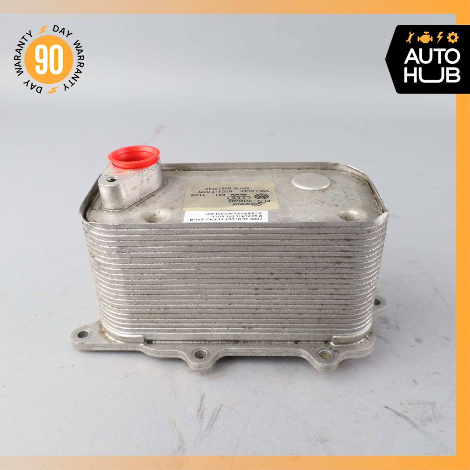 03-06 Bentley Continental Flying Spur GT Engine Oil Cooler Radiator OEM