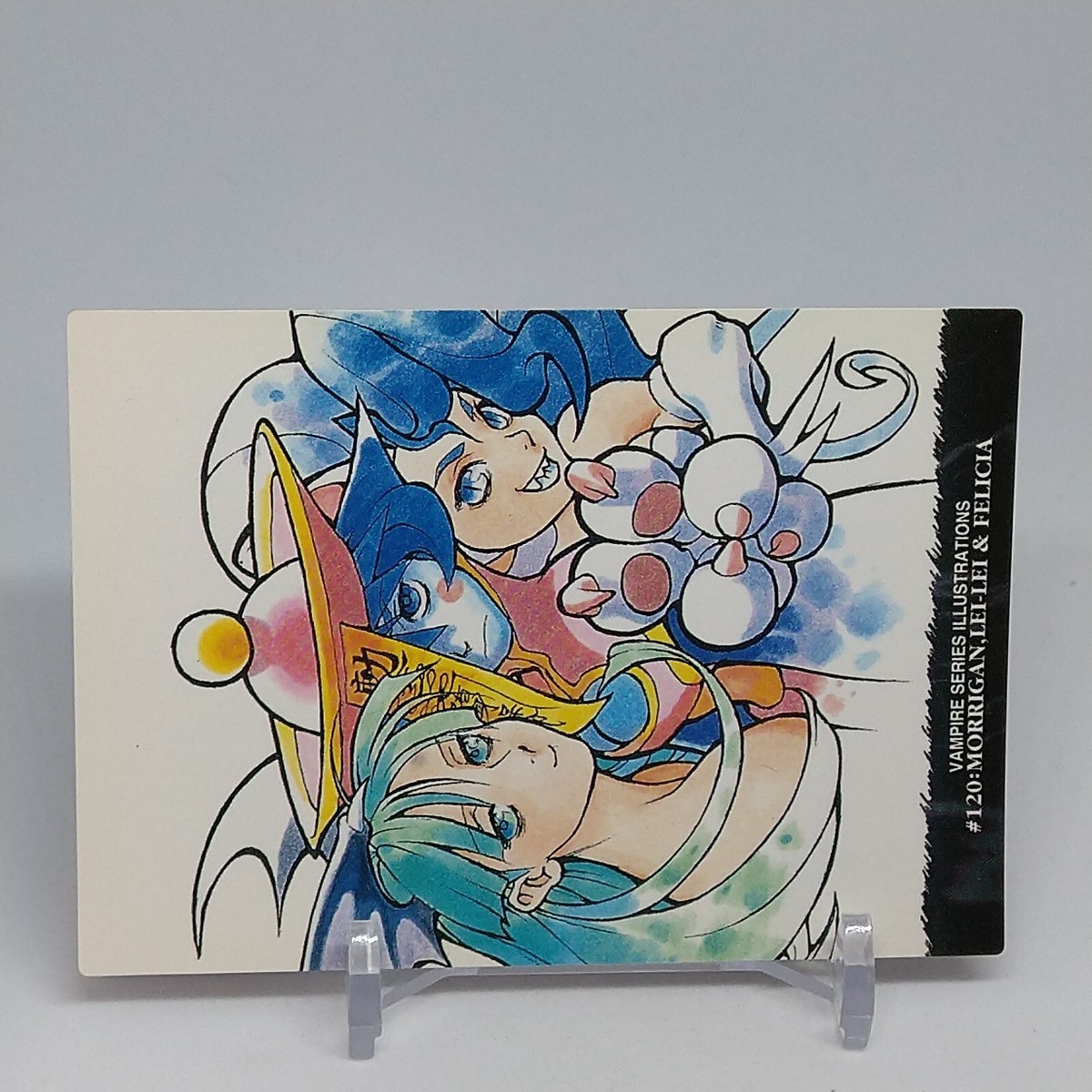 Morrigan Leilei Felicia Vampire Carddass Masters All Capcom World