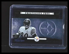 2005 Plaxico Burress Playoff Prestigious Pros /100 #PP-37 Pittsburgh Steelers