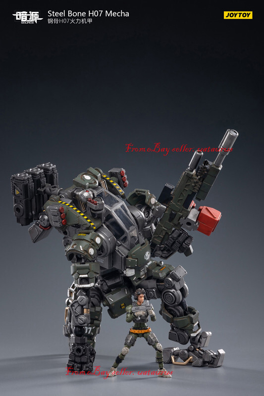 Joytoy 1/25 Steel Bone H07 Firepower Mecha (Olive Type) Action