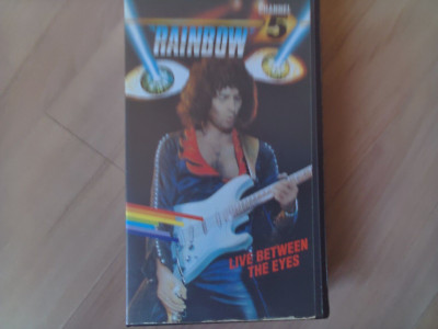 Rainbow Video Kassette Live between the eyes