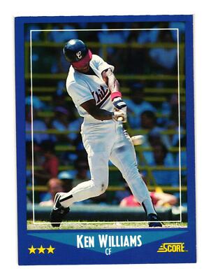 1988 Score #112 Ken Williams Chicago White Sox | eBay