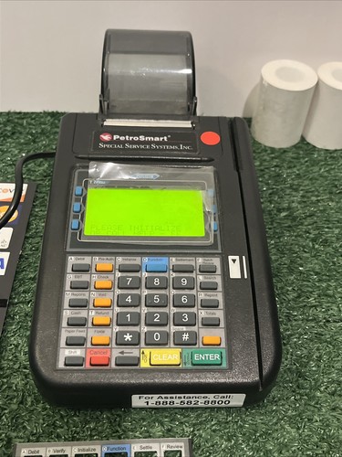 HYPERCOM T7 Plus Credit Card Machine and Power Supply - Picture 12 of 13