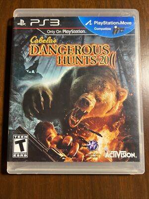 Cabela's Dangerous Hunts 2011 for PS3 (Sony PlayStation 3) USED with Case