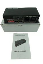 Litegear LED Lighting RGBW Controller 4x4A DMX512 Decoder 4 Channel DMX in Box