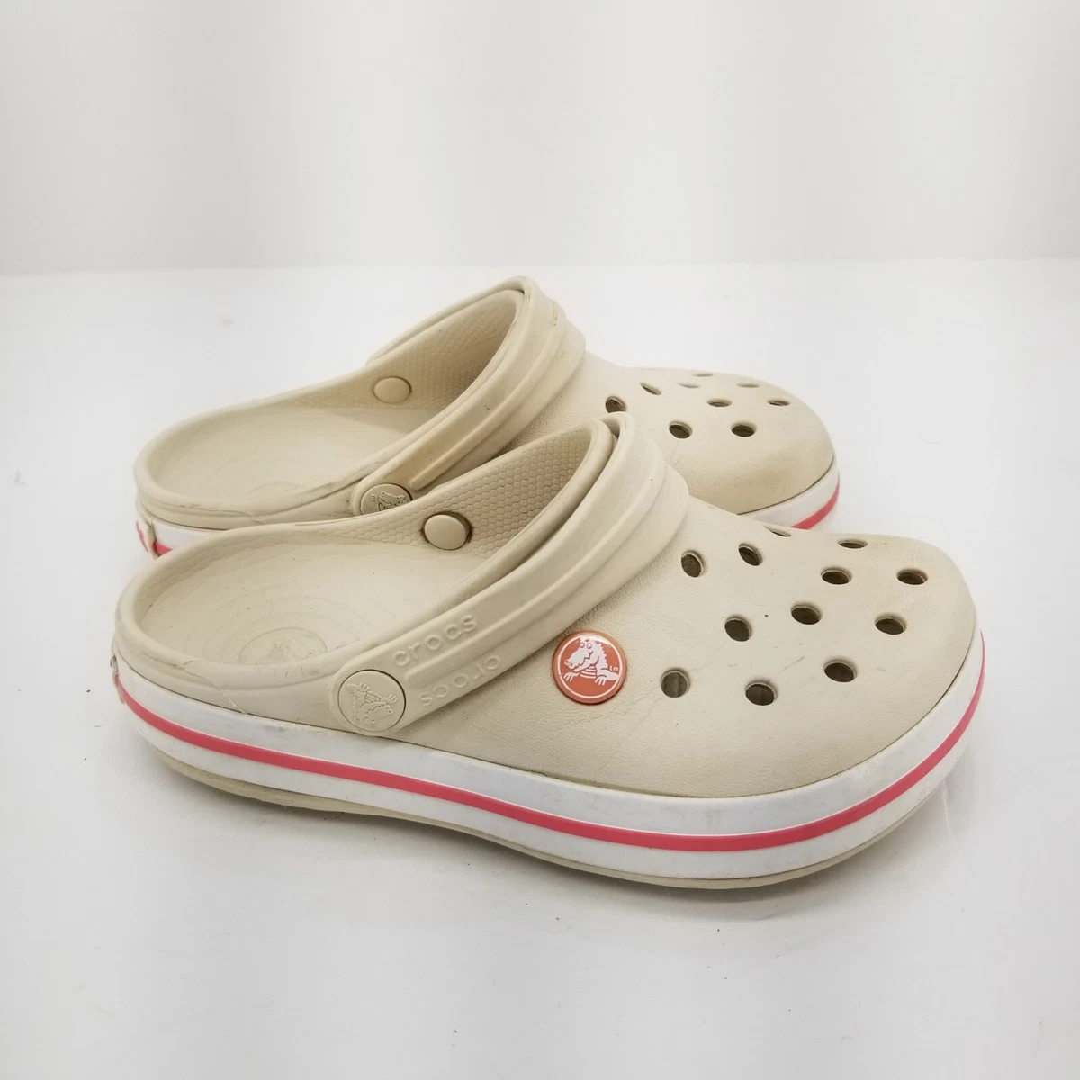 B8 Crocs Kids Toddler Size Junior Size 1 Slip On Shoes eBay