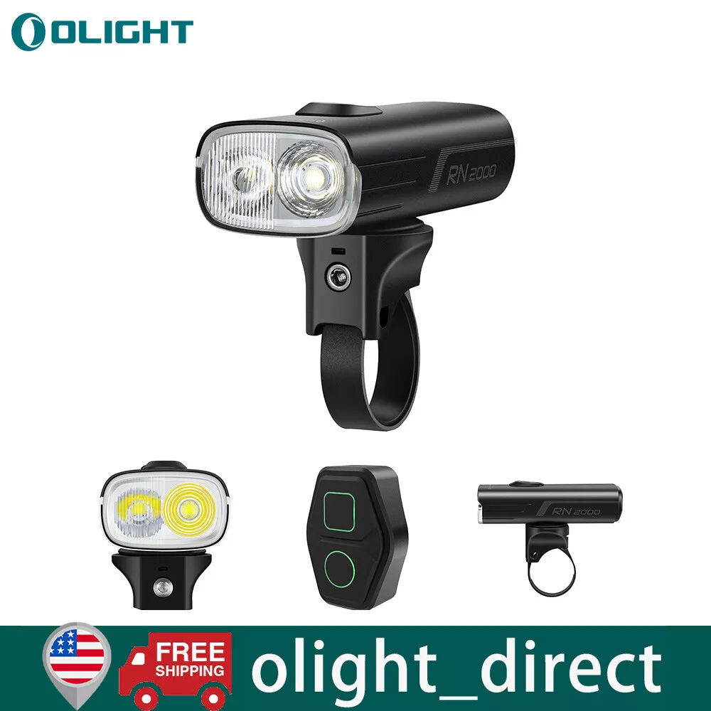 Olight RN 2000 LED Bike Light Type C Charging Headlight Long