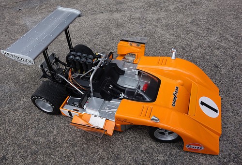 Race Car1 18McLaren24Racing Racer Custom Built1960s GT Concept Carousel ORANGE12 - Picture 4 of 12
