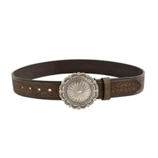 Mens Engraved Decor Embossed Belt Medieval Belt Vintage Leathers Pattern Belt