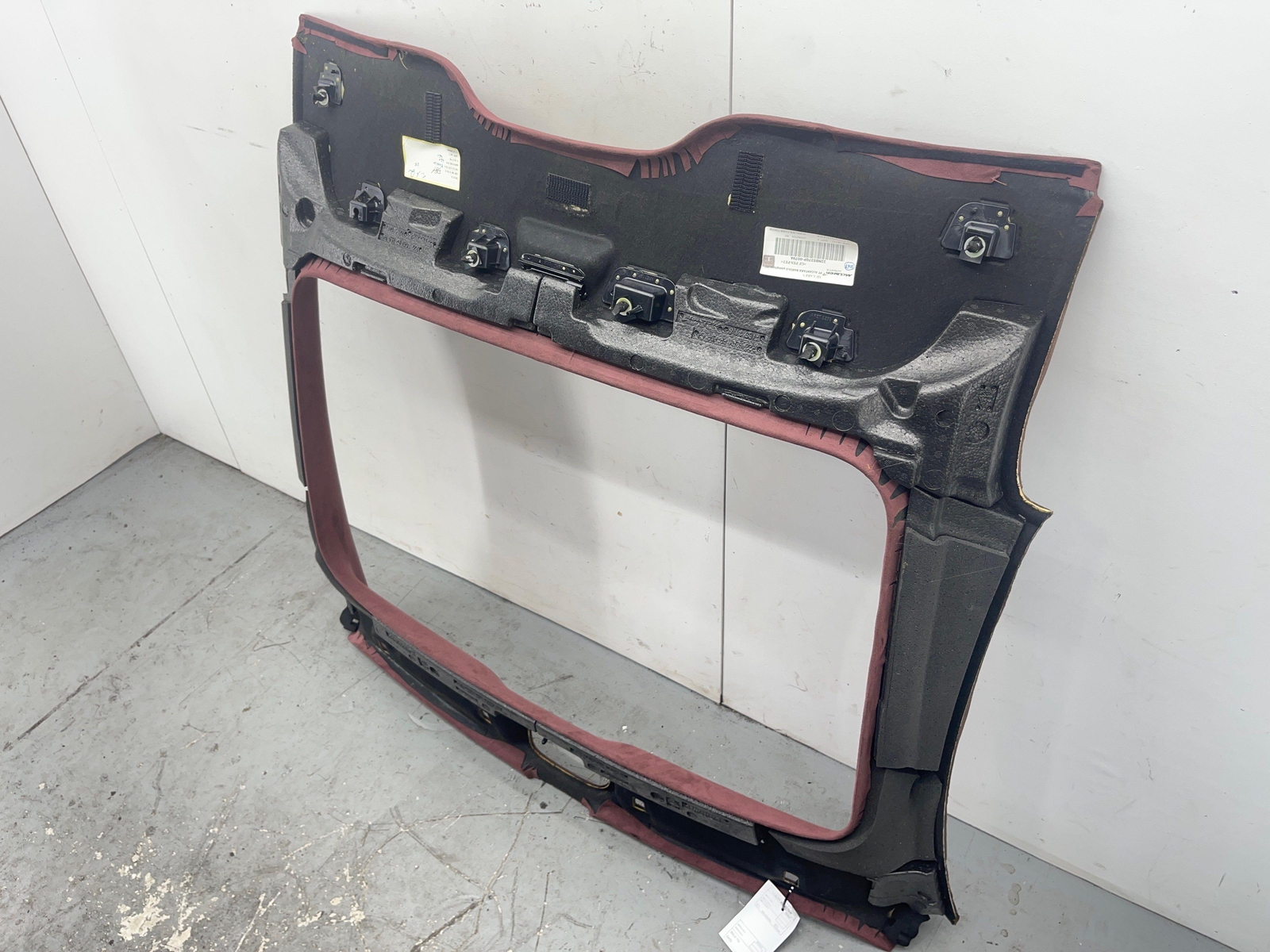 2020-2023 MCLAREN GT ROOF HEADLINER ALCANTARA BAROLO RED 22NB537GP OEM 2021 2022