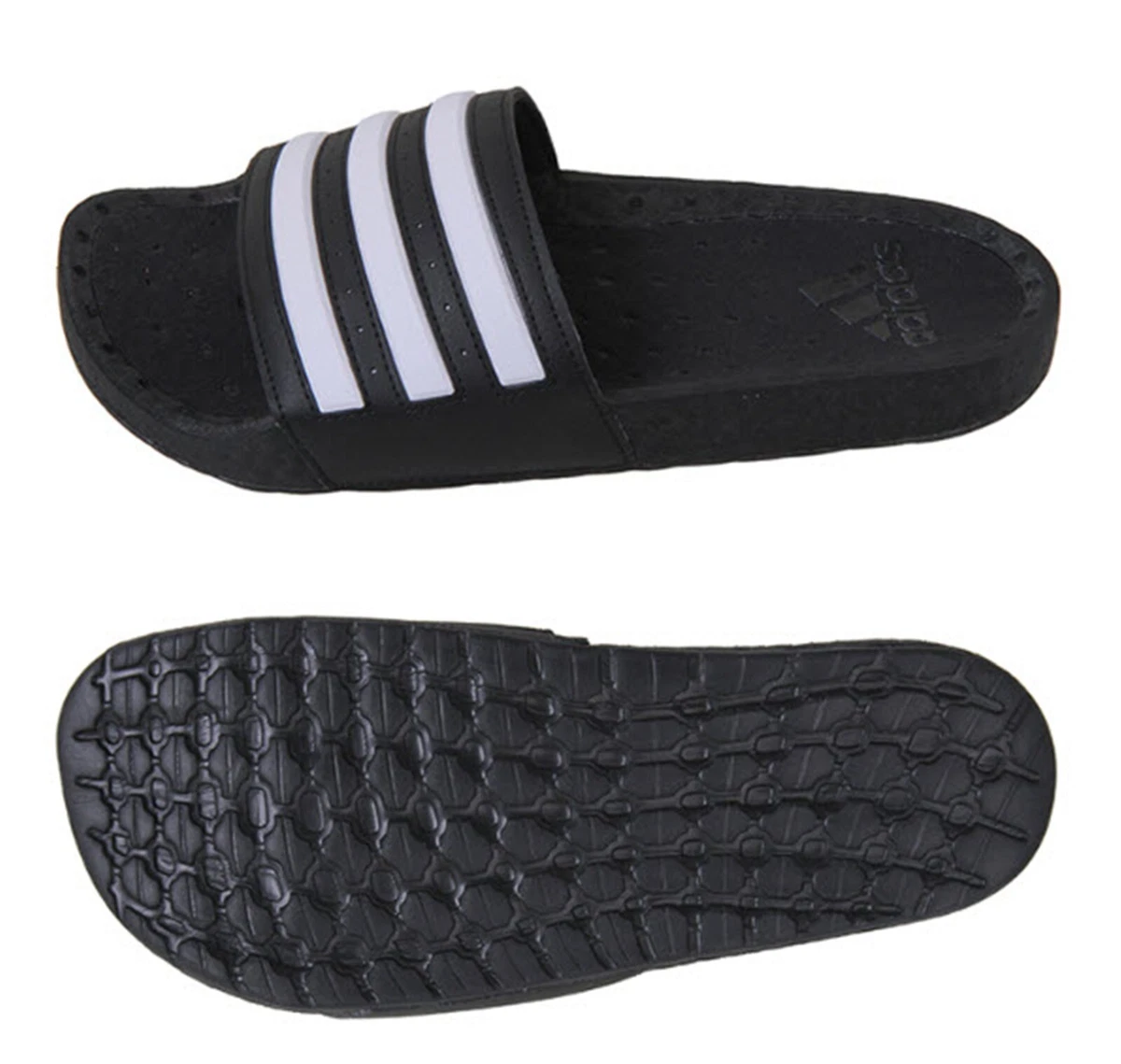 Adidas Men ADILETTE Boost Slipper Black Shoes Slide Flip Casual Sandals FY8154