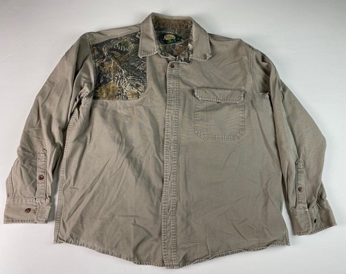 Vintage Sears Roebuck Denim Vest faux shearling Men's Large western wear - Picture 8 of 11