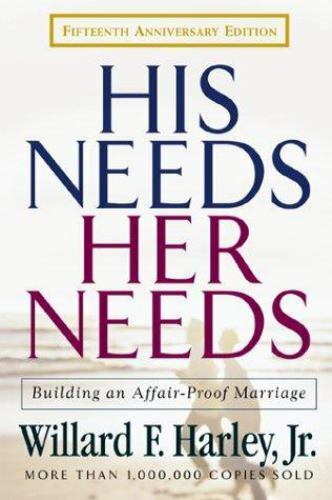 His Needs, Her Needs: Building an Af- 0800717880, hardcover, Willard F Jr Harley - Picture 1 of 1