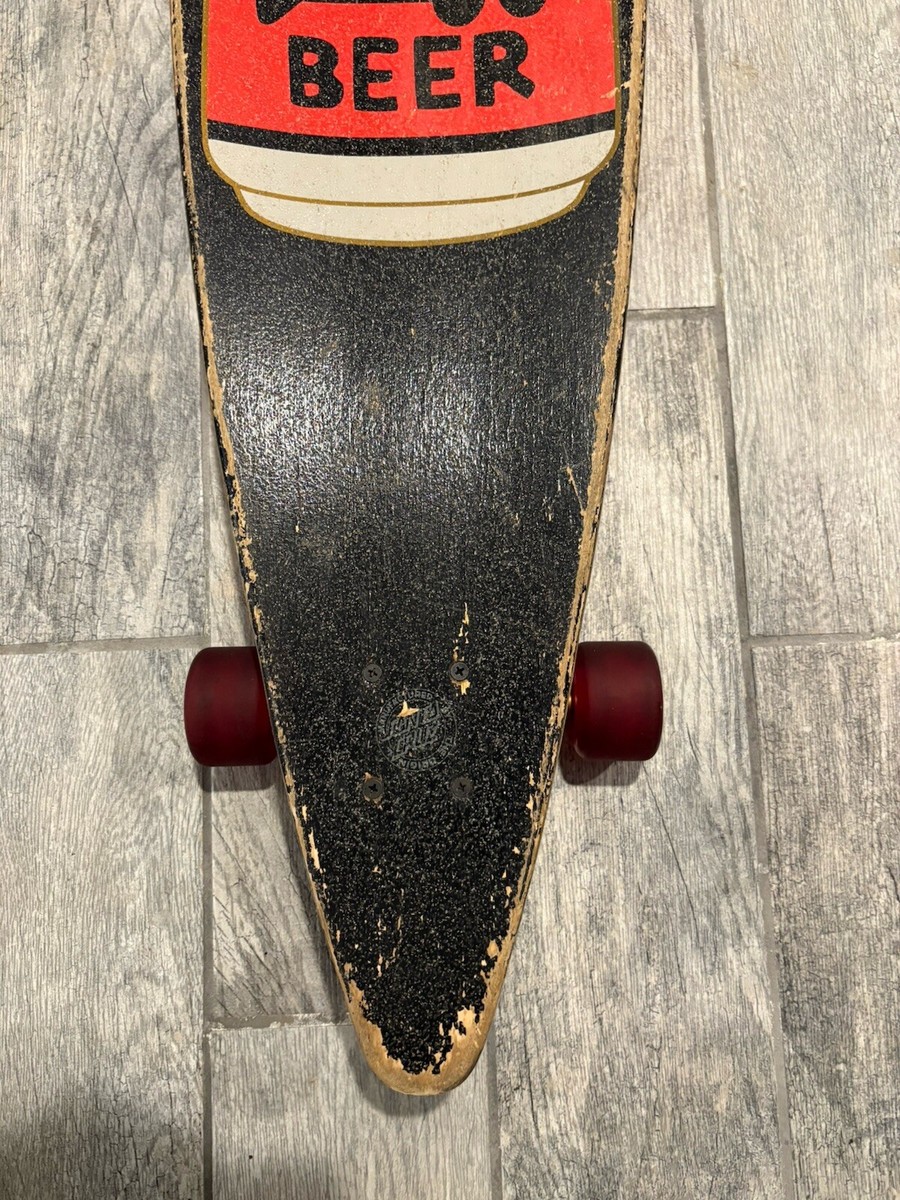 Duff Beer Santa Cruz Skateboard Longboard/Cruiser/ Pintail