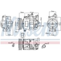 Kompressor Klimaanlage Passend FüR Audi A6 4F2 C6 4G2 C7 4GC 4F5 4G5 4GD