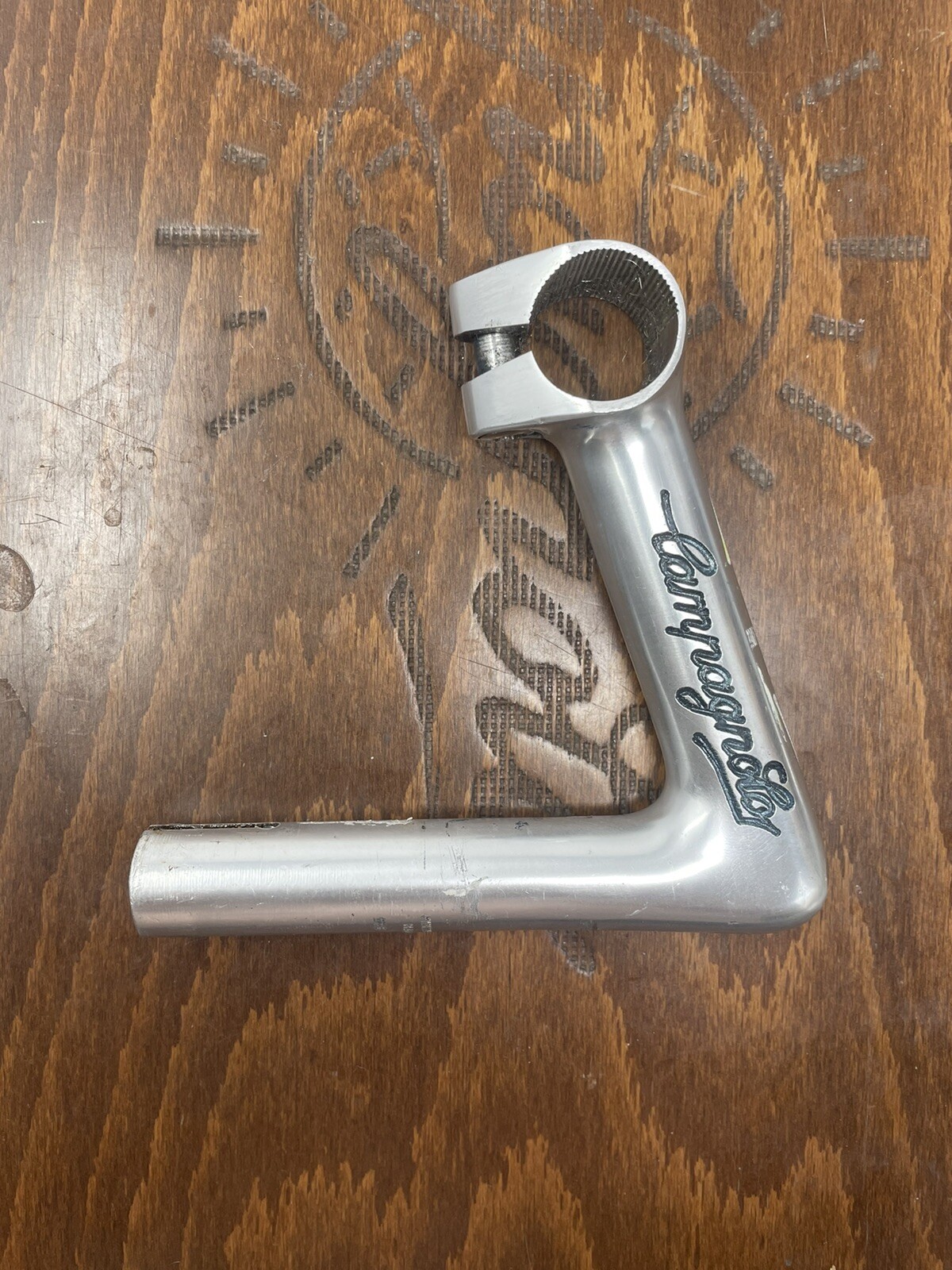 Vintage   Cinelli 1A  Campagnolo Tricolour Panto Silver Quill Stem 115mm RARE  B