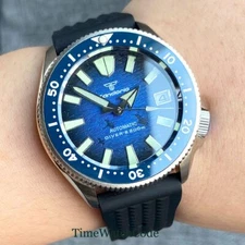 Tandorio Automatic Diver Watch for Men 20ATM 37mm NH35 Sapphire Crystal Date