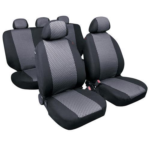 Set Fodere Coprisedili DIAGO Grigio Universali | Promo Auto Completa