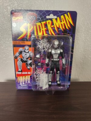 Marvel Legends Retro-Carded Spider-Man Spider-Armor MK1 - Open Packaging